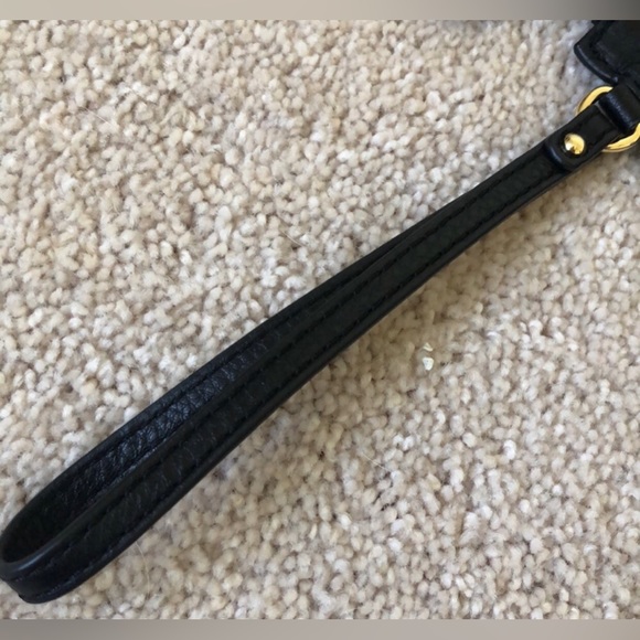 Michael Kors Fulton Clutch/Wristlet - Black with gold accents - Picture 9 of 12